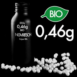 Novritsch 0.46gr x 555pcs Sniper BioBBs